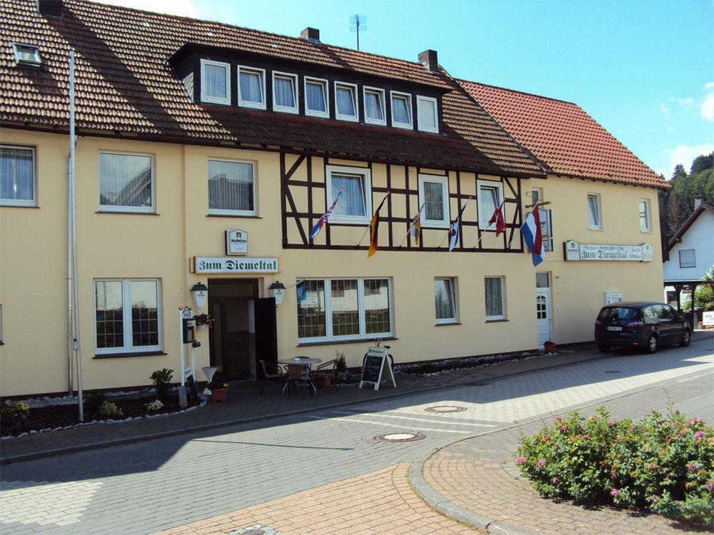 Gasthof Zum Diemeltal Marsberg Exterior foto